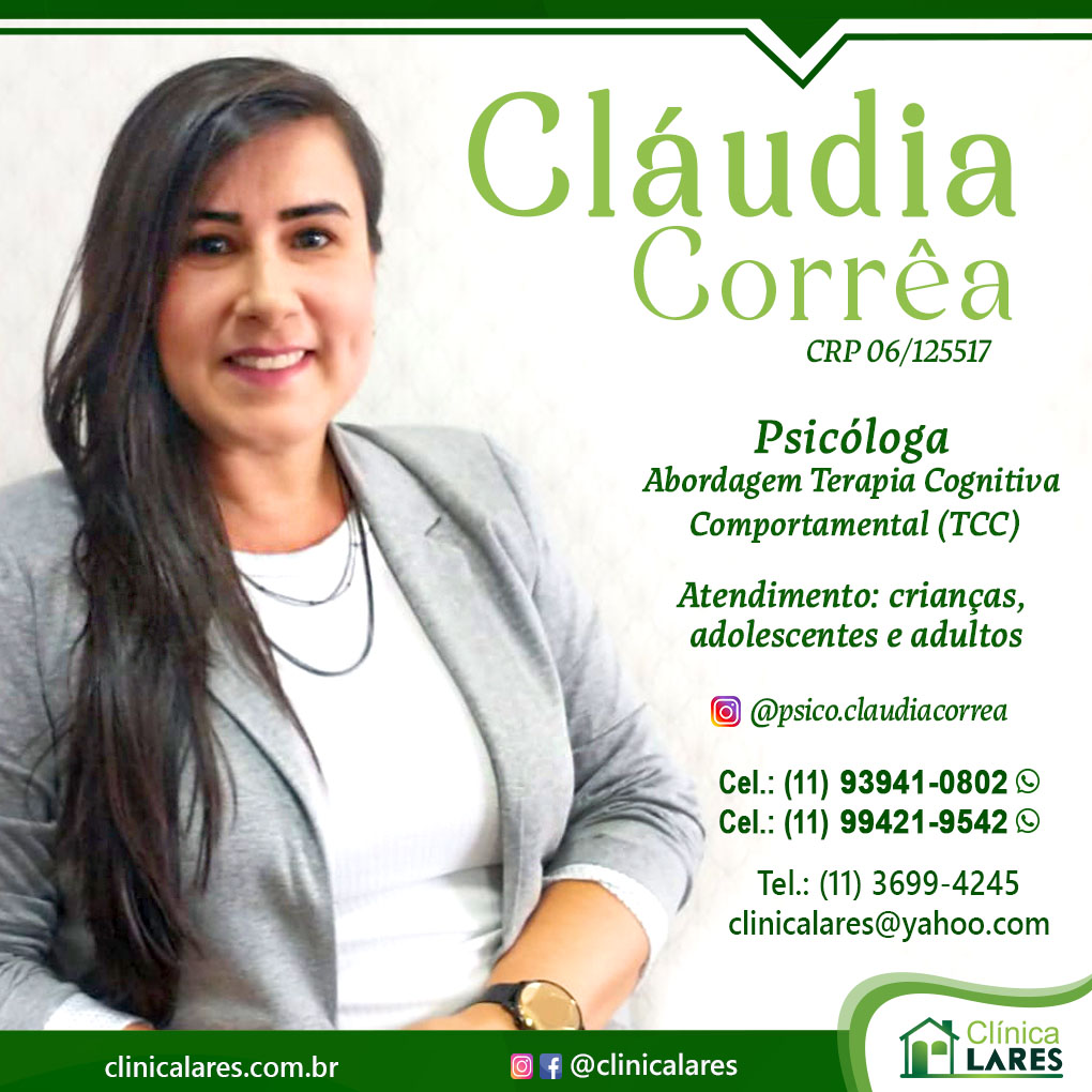 Cláudia Corrêa - Psicóloga