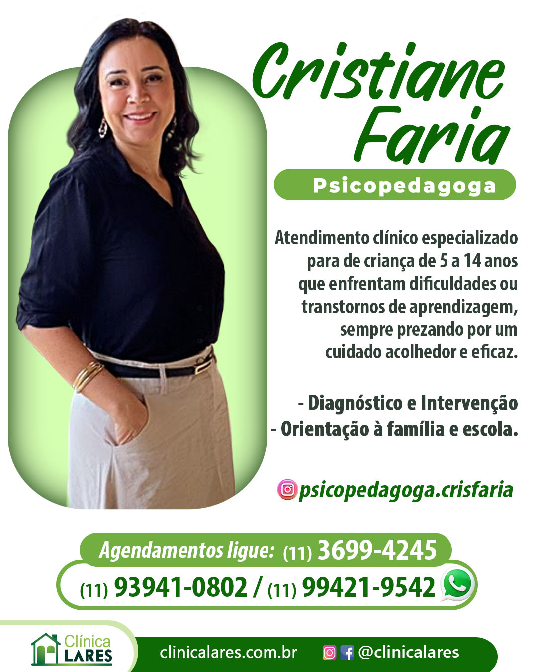 Cristiane Faria - Psicopedagoga