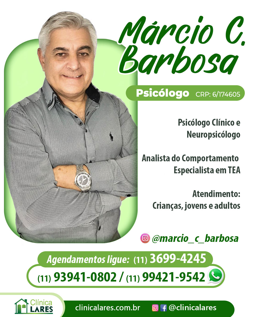 Márcio C. Barbosa - Psicólogo